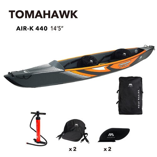 Aqua Marina Tomahawk High Pressure Kayak - 2 Person