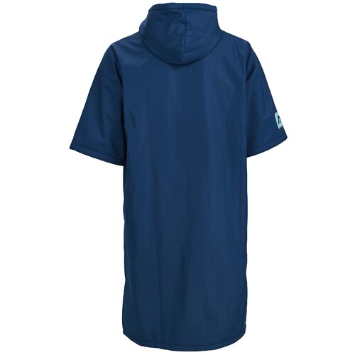 Water-repellent Thermal Poncho (navy) - Medium